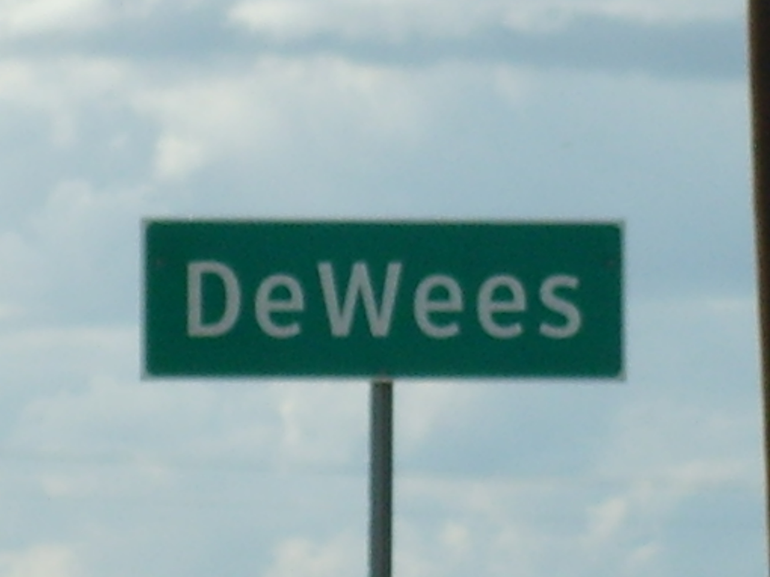 Dewees Sign